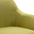 Swen Studio -  Swivel Dining Chairs 6 pcs Green Fabric (UK/IE/FI/NO only) (6x331503)